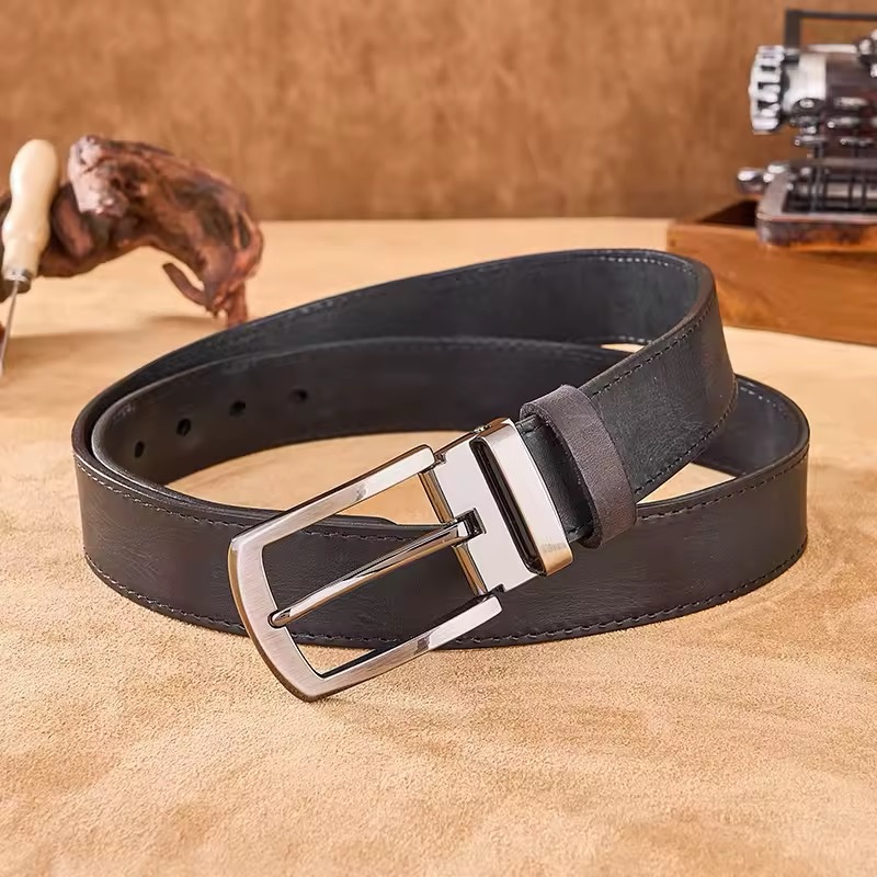 Black Leather Belt