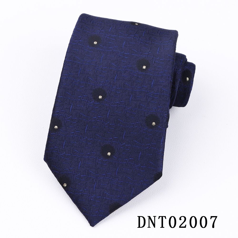 2 Piece - Blue Dotted Tie and Pocket square