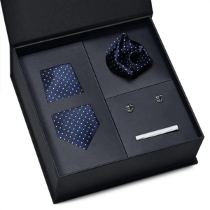 4-Piece Blue Dotted Set