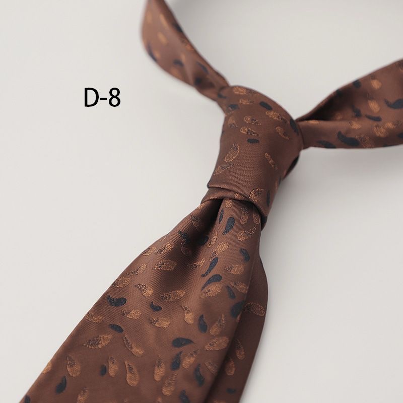 2 Piece - Light Brown Splatter Tie and Pocket square
