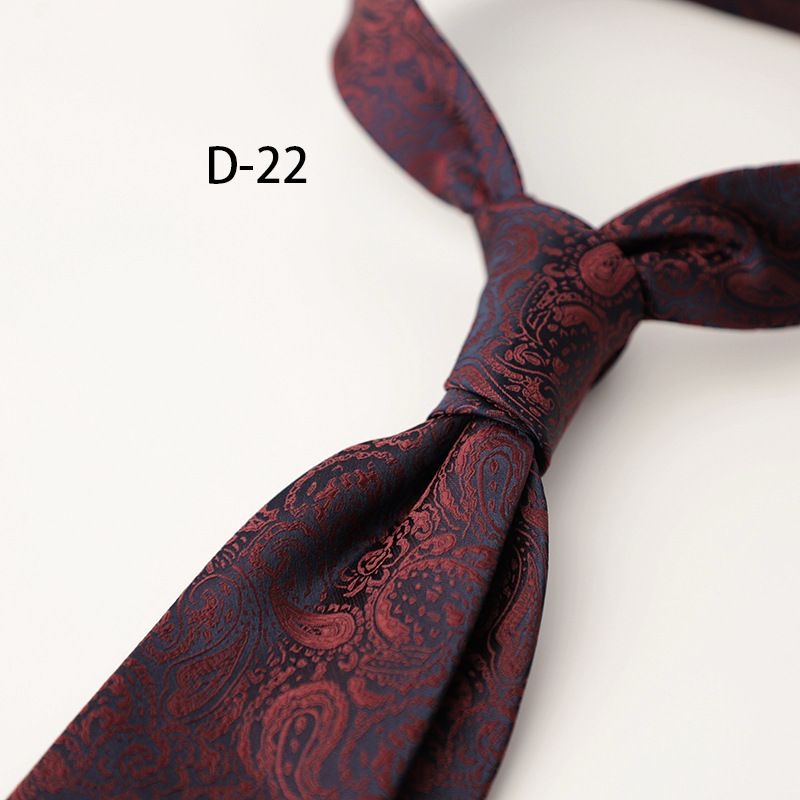 2 Piece - Crimson Paisley Tie and Pocket square